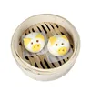 500Pcs Square 6-11cm Wholesale Steamed Bun Papers Non-stick Snack Bread Cake Steamer Oil Paper Pads 5