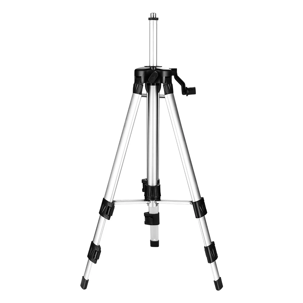 DEKO 120cm Laser Level Tripod Nivel Laser Tripod Professional Carbon Tripod for Laser Level Aluminum Adjustable Tripod Tools