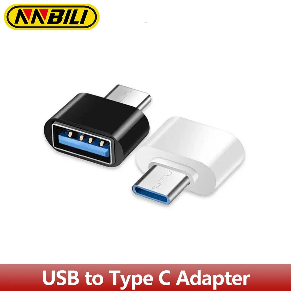 NNBILI Type C to USB Adapter 3.0 USB-C 3.1Male OTG A Female Data Connector For MacBook Pro iPad Mini 6/Pro MacBook Air C Devices Best Sellers In Phones Accessories