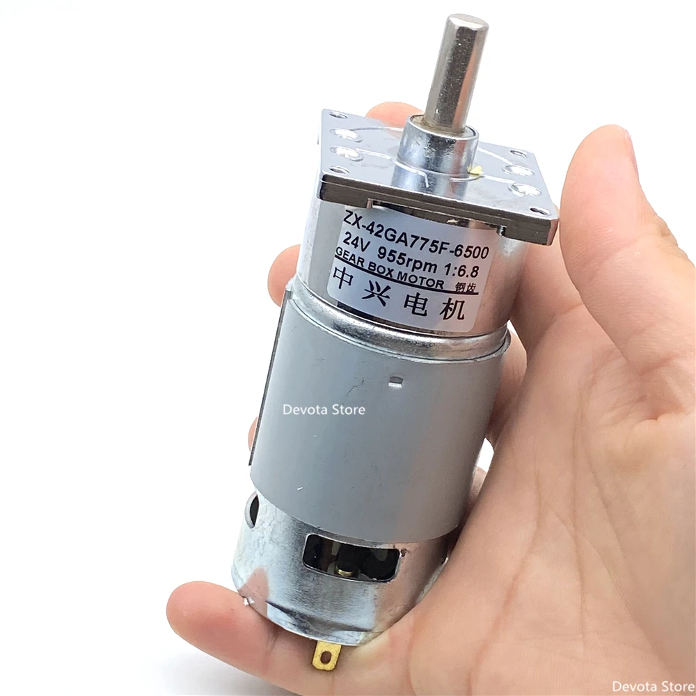 12V Single 1160RPM electronic starter 42GP-775 high torque can rot 24V  Single 310RPM electronic starter 12V Bracket 310RPM electronic starter 42GP-775 high torque can rot