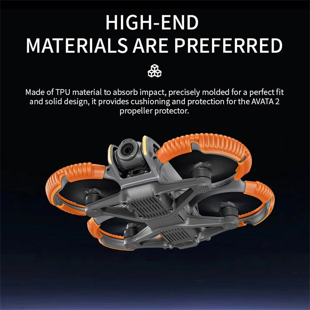 

Propeller Guard Protector, Anti-Collision Prop Bumper Protective Cover Ring Compatible For DJI AVATA 2