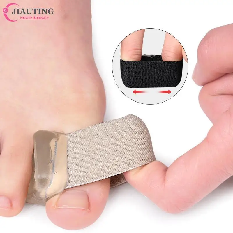

1 Pair Gel Heel Pad Toe Separator Insoles Ring Separation Hallux Valgus Correction Pads Orthopedic Toe Hallux Valgus Correct