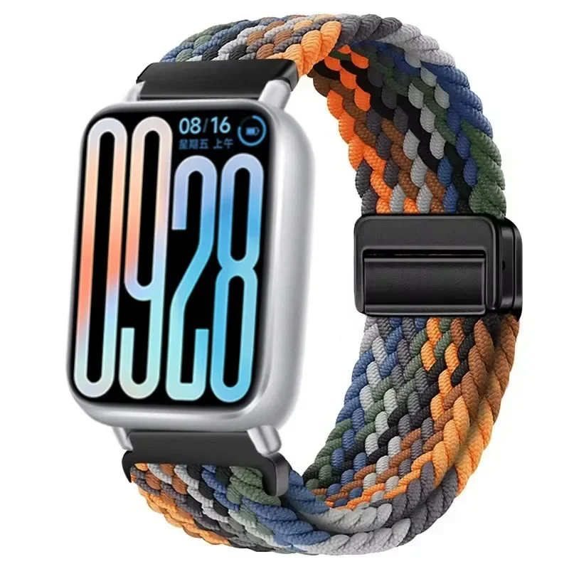 Nylon Braided Magnetic Buckle Strap - Breathable & Comfortable Replaceable Band