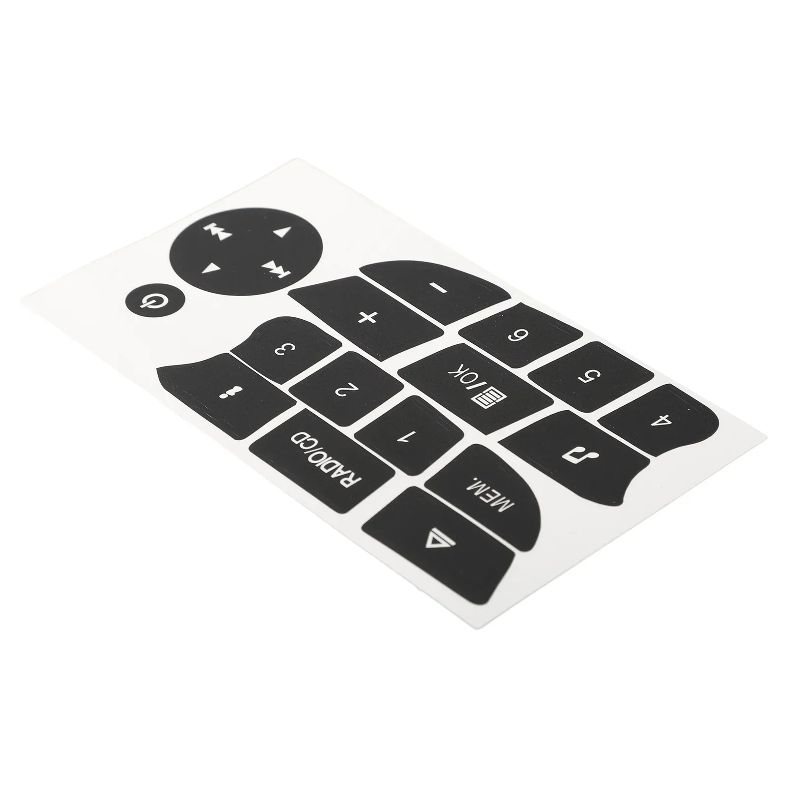 Car Button Stickers for Clio Megane 2009-2011