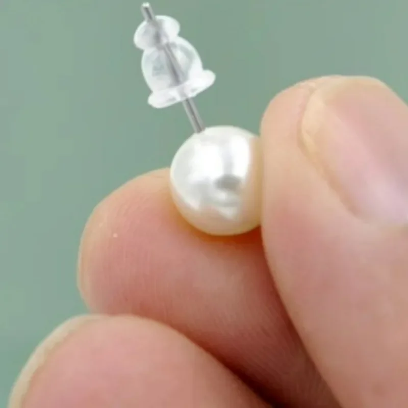 DIY Ear Plugs Piercing Multiple Shapes Ear Buds Earings Free Shiping Set Earring Back Cap Anti Lost Earplug Earlobe Bullet Tube