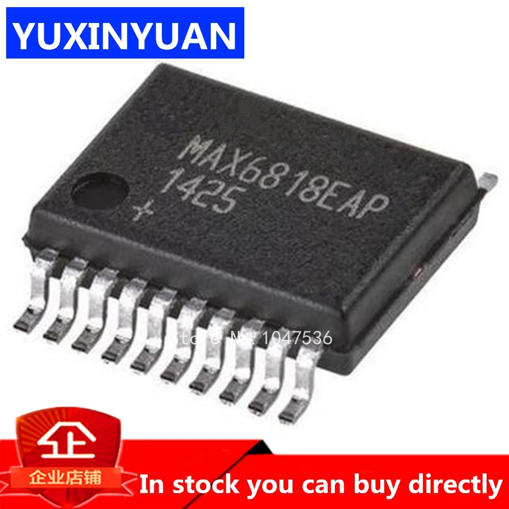 5Pcs Max6818Eap Max6818 Ssop Ic Interface Specialized 20Ssop