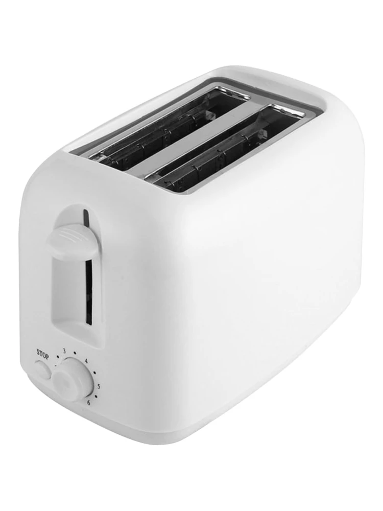 Automatic 2 Slices Toaster Removable Crumb Tray Electric Bread Baking Machine Pop Up 650W Household Kitchen Supplies 2