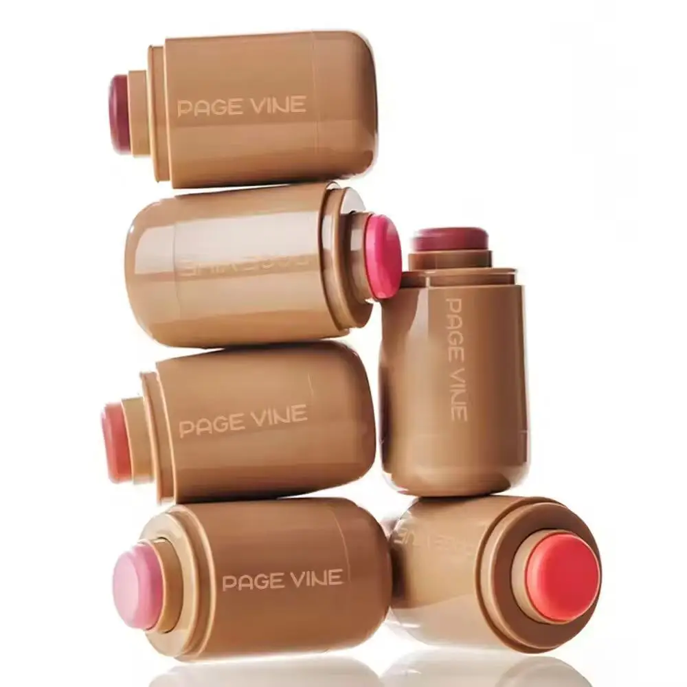 Description Picture 3 of itemSkin Blush Cream For Lips And Cheeks Multiple Color Options For Natural Makeup Full Long-lasting Sleepy Girl Piggy