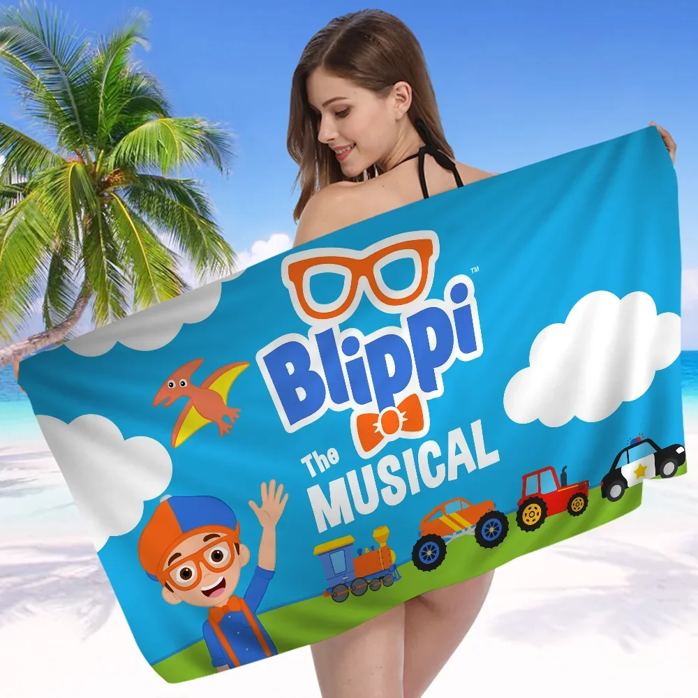 A-B-C B-Blippiing Creative Pattern Microfiber Beach Towel Absorbent Quick Dry Soft Yoga Swimming Resort Mountain Climbing Towel 5