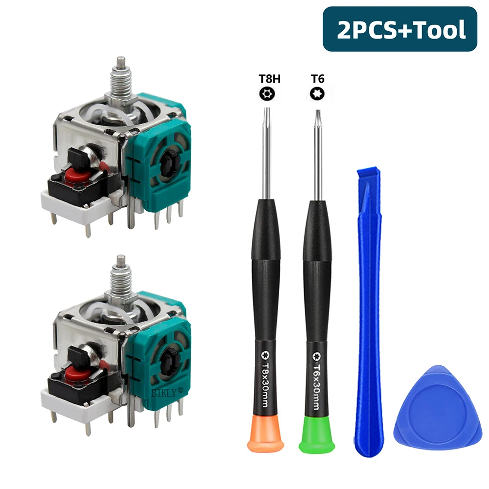 Replacement 3D Analog Joystick Repair Parts Xbox One Elite 2 Controller Elite Series 2 T6 T8 Screwdriver Kit Accessory joystick replacement parts
