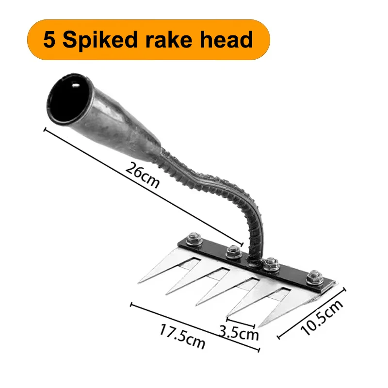 أدوات حديدية بستنة متينة، مصممة لإزالة الأعشاب الض...