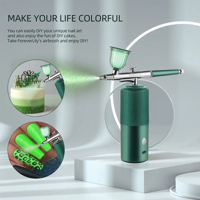 Portable Airbrush Gun Spray Kit For 2.0 Marker Pen Nail Art Paint Painting  Modeling - AliExpress