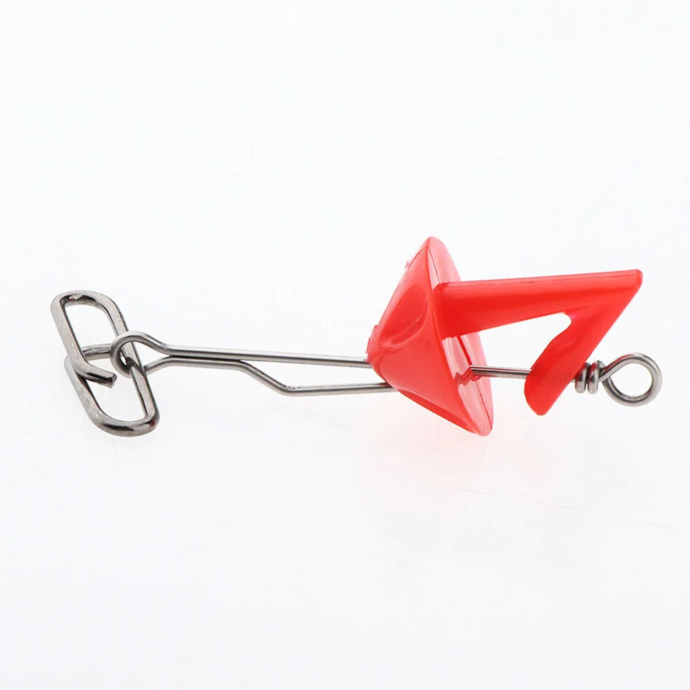 

Durable High Quality Fishing Bait Clips Wide Range 10pcs Bait Release Clip Beach rig Hook Shield Quick Release