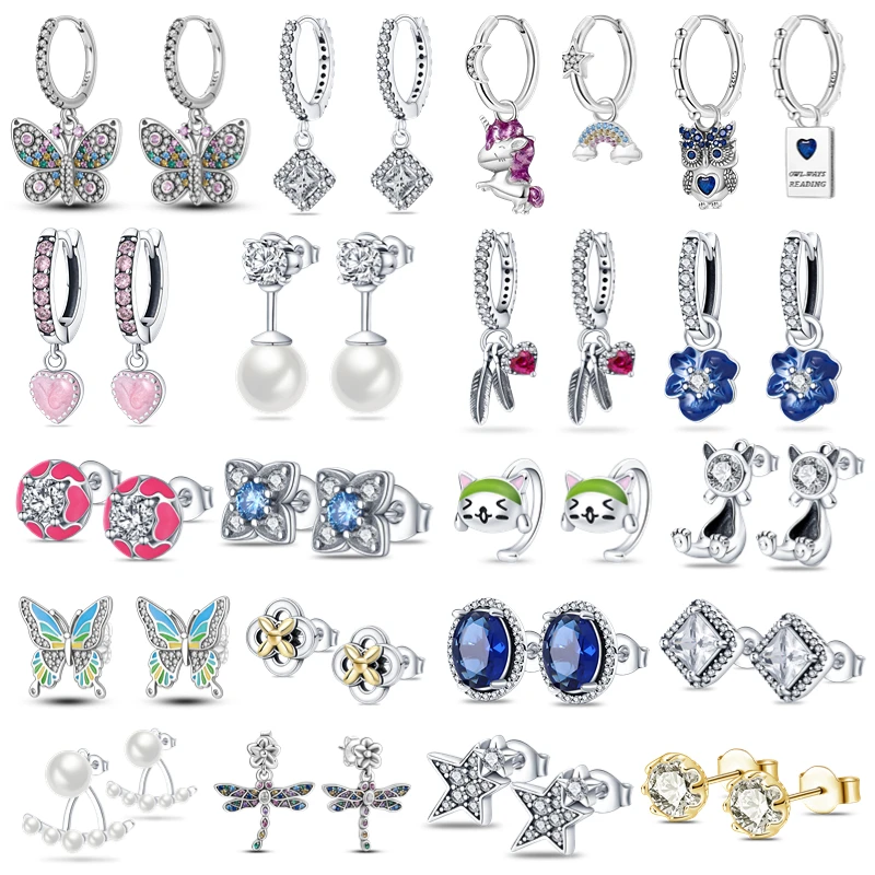 

Женские серьги-гвоздики с кристаллами