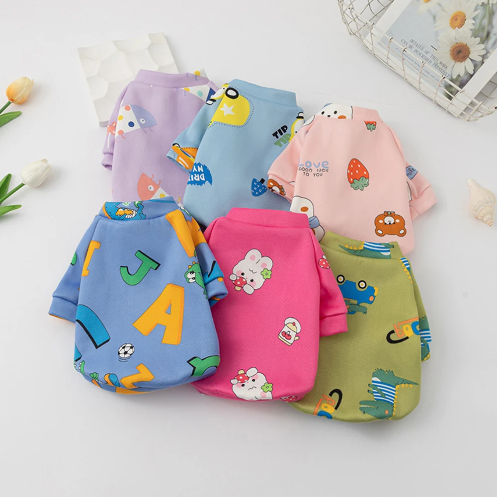 

Winter Warm Pet Clothes Puppy Hoodie Jacket Soft Pet Dog Sweater Clothing For Dog Cat Bulldog Chihuahua Shih Tzu Sweatshirt