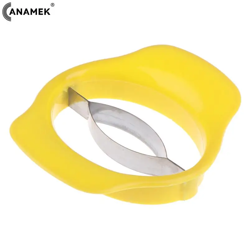 1pc Mango Splitter Slicer Fruit Cutter Craft Kitchen Tool Stainless Steel Kitchen Gadget Accessories Peach Slicer Cutter