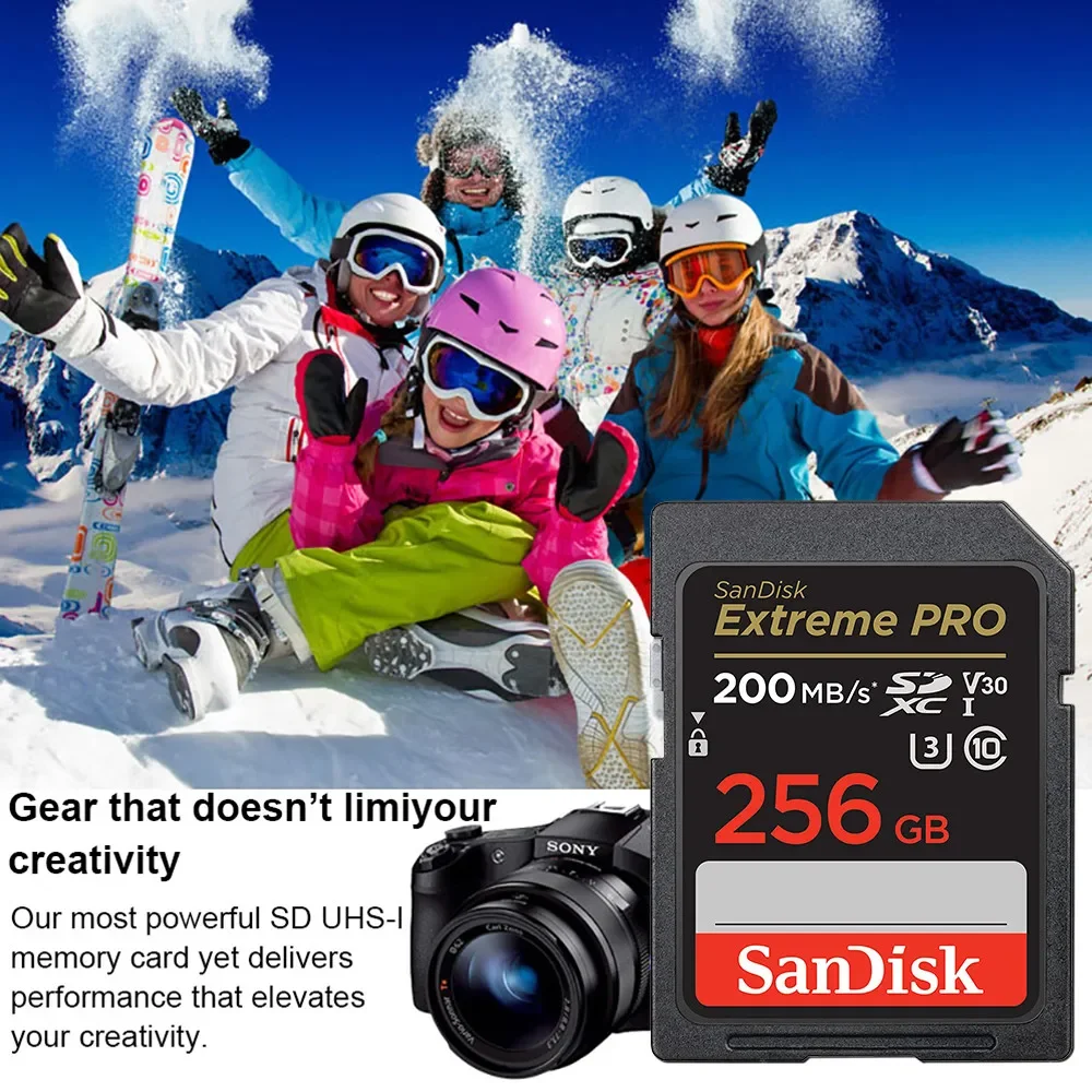 Extreme PRO U3 V30 4K 1TB 512GB 64GB 128GB 256GB C10 SDXC