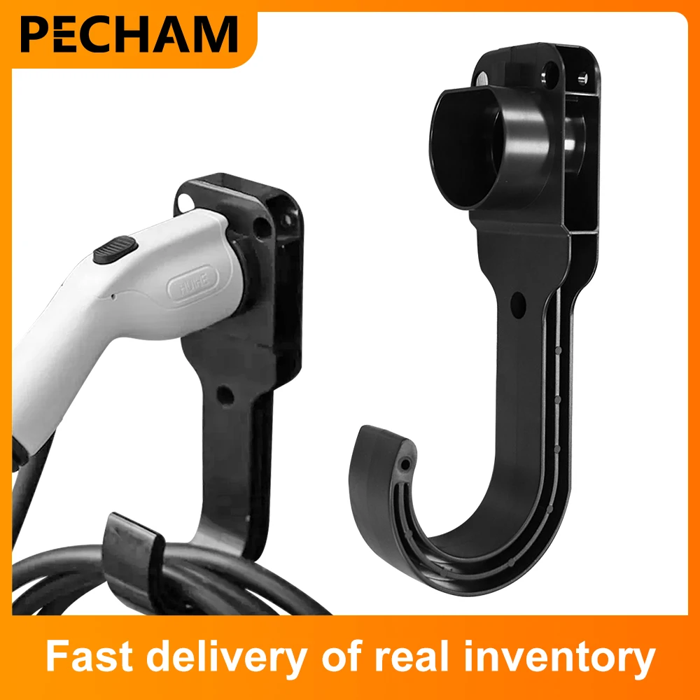 

EV Charger Cable Holder Gun Head Socket For Electric Vehicle Plug Type2 Type1 Wall Mount Bracket Holster Dock EV Accessories