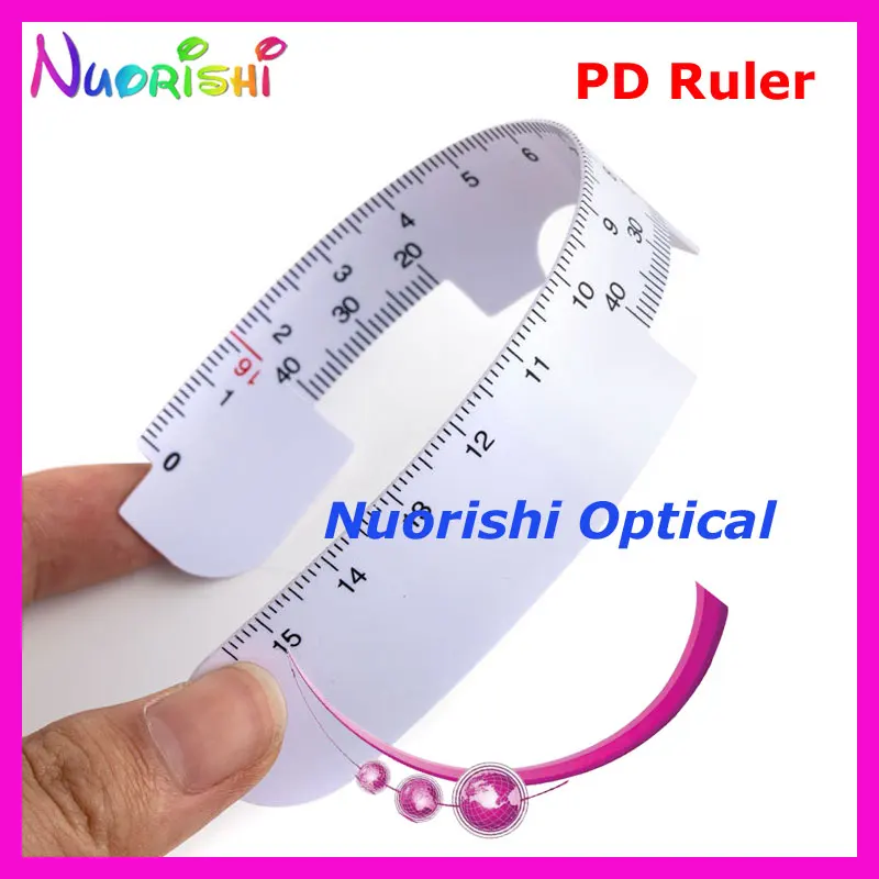 10pcs Optometry Bendable Pd Pupil Distance Elastic Ruler Meter Measurer ...
