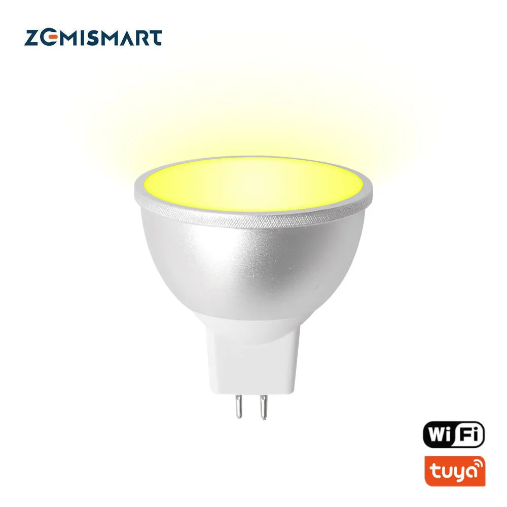 BENEXMART Benexamrt Tuya Zigbee 3.0 - Bombilla LED inteligente E14 de 5 W,  RGBW, regulable, Smart Life Alexa Google Home Smartthings (paquete de 6)