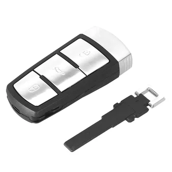 Cover Chiave telecomando per VW VOLKSWAGEN B6 B7 B7L CC R36 Maogotan B5 Passat 3C 3 pulsanti