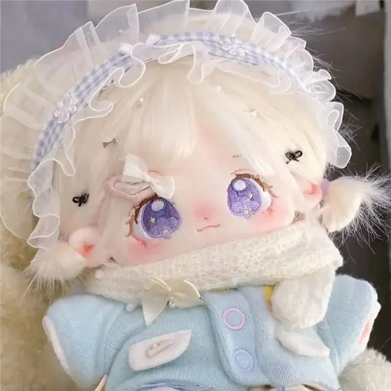 20cm Genuine Kawaii Idol Doll Plush Princess Dolls Stuffed Figure Toys Cotton Baby Plushies Toys Fans Collection Gifts