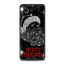 Festive Merry Christmas Silicone Phone Case Cover for Poco C51 C50 (A1)