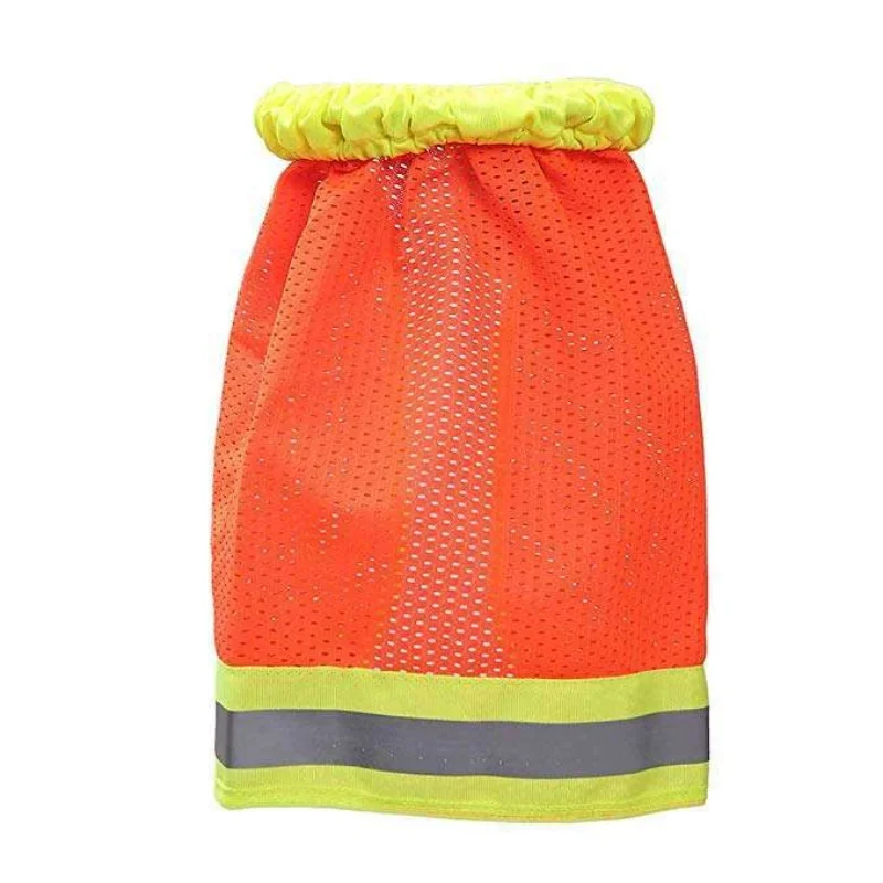 Safety Helmet ESCAM Reflective Stripe Neck Shield Sun Shade Protective Helmets Workplace Safety