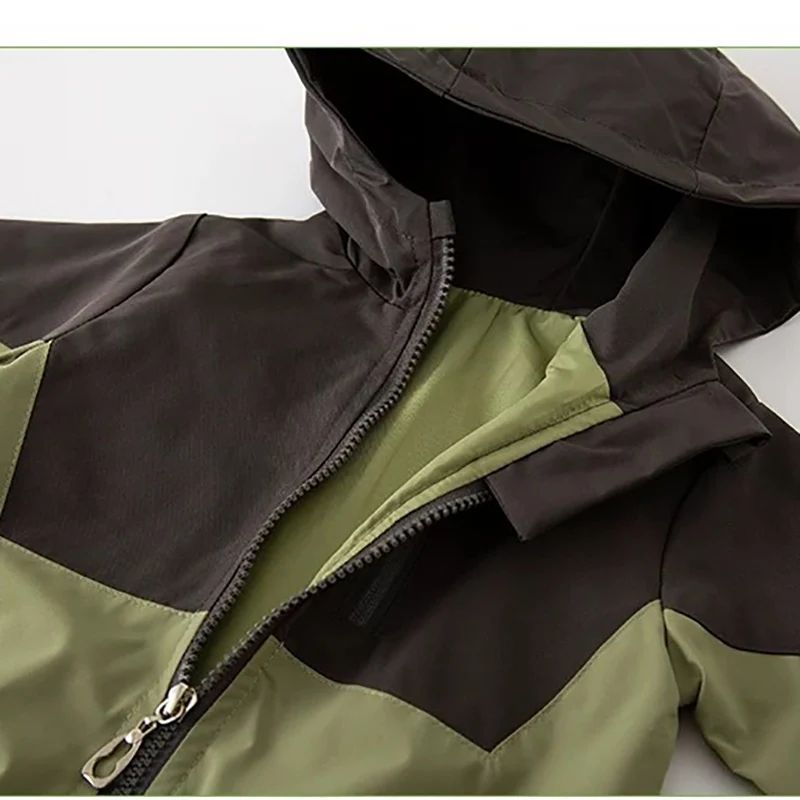 Baby Boys Long Sleeve Hoodie Jumpsuits Windproof Rompers