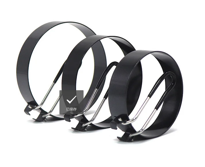 Egg Frying Ring Mold Cooking Tools Stainless Steel Metal Circle Shape Fried Poach Pancake with Handle Non Stick egg mold,egg ring