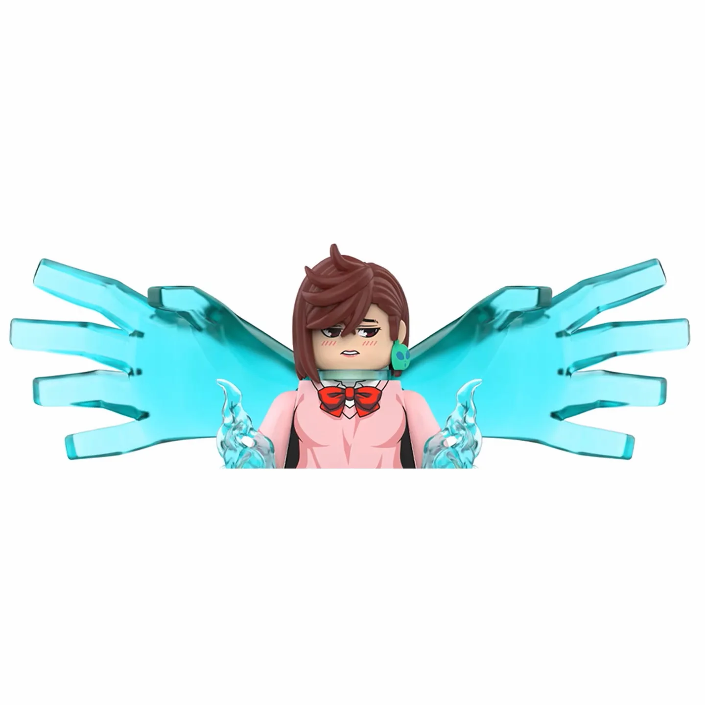 WM6223 DAN DA DAN 세트 빌딩 블록 미니 액션 피규어 장난감