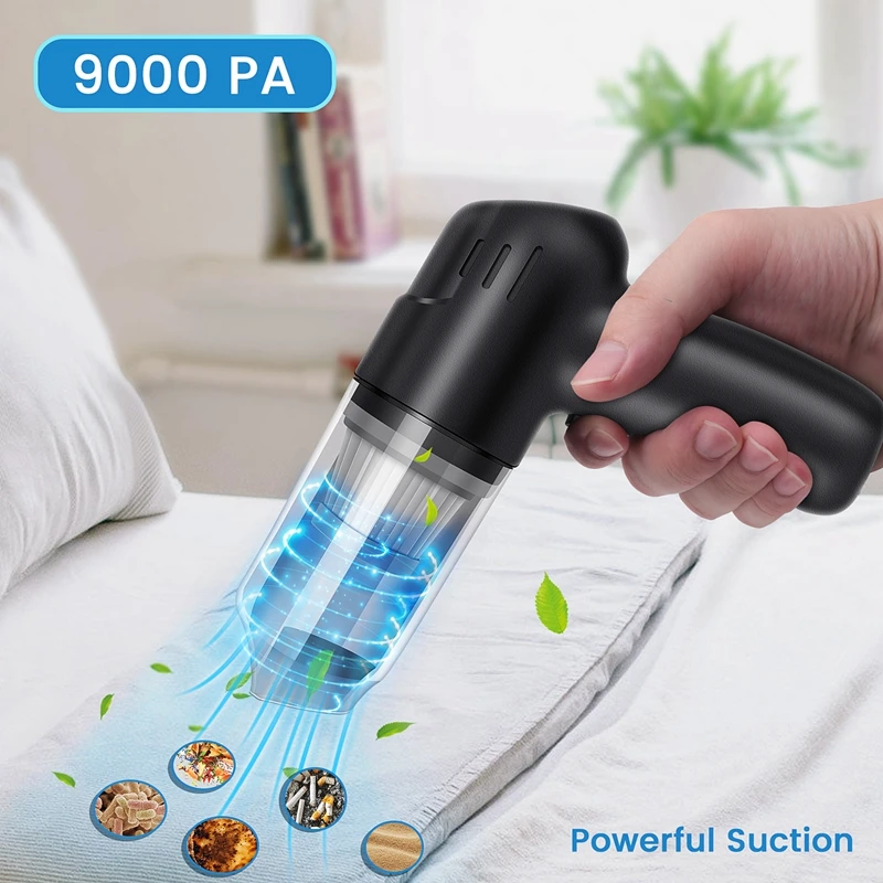 

Mini Car Vacuum Cordless Cleaner - Portable, Rechargeable, Small Handheld Vacuum For Keyboard, Auto Car, Table