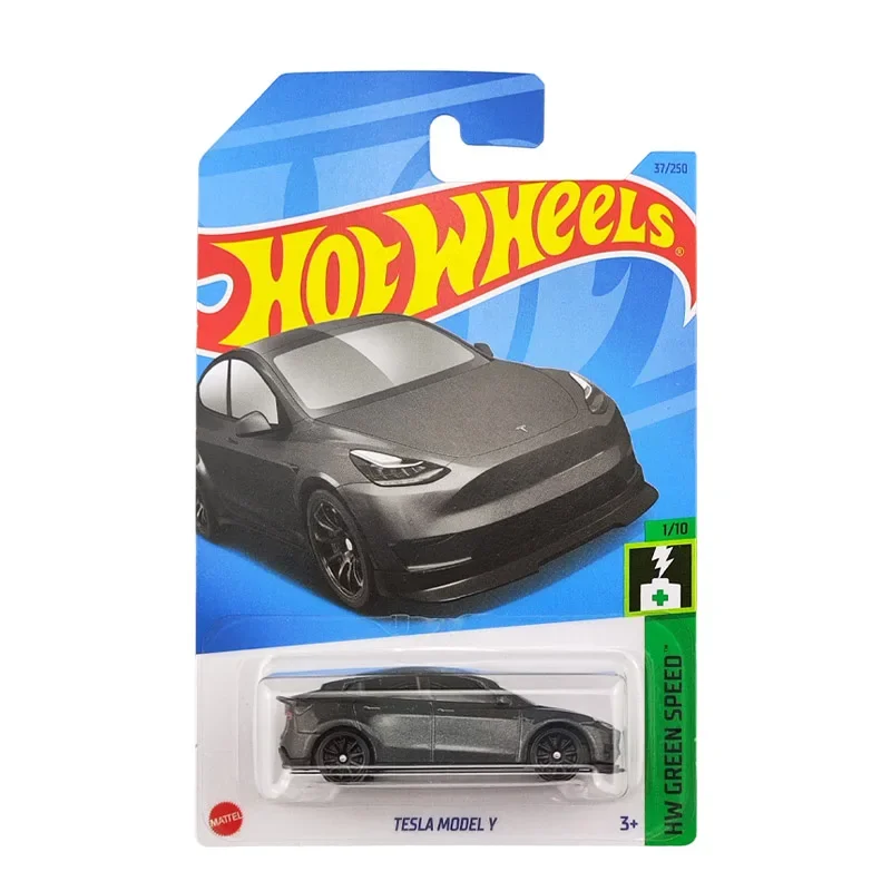 2023 Hot Wheels 1:64 Tesla Cybertruck Model 3 Model S Y Roadster Collection of die-cast alloy car model ornaments 6