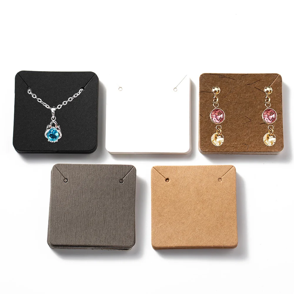 Étiquettes De Prix Vierges - 100 Pièces - 2,3x1,3 Cm - Blanc - Pour Présentoirs De Bijoux
