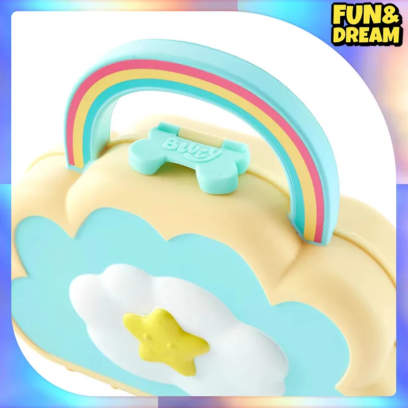 Bluey Cloud Bag Doctor Toy Action Figure Collectible Doll Anime Figures Classic Characters Desk Decoration Birthday Gift For Kid
