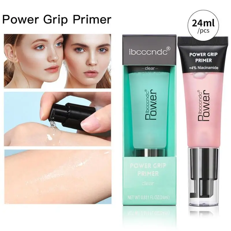 1PCS Power GripPrimer Gel 24ml Based Hydrating Face Primer For Smoothing Skin Gripping Makeup Invisible Pore Colorless Primes 2