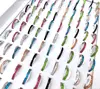 Wholesale 20/50/100pcs Multi-colored Beautiful Zircon Stainless Steel Rings Women's Couples Wedding Jewelry Lovers Gift 4