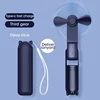 2000mAh Mini Portable Fan USB Rechargeable Cooler Collapsible Handheld Desktop Fan Quiet Foldable Office Home Handy Power Bank