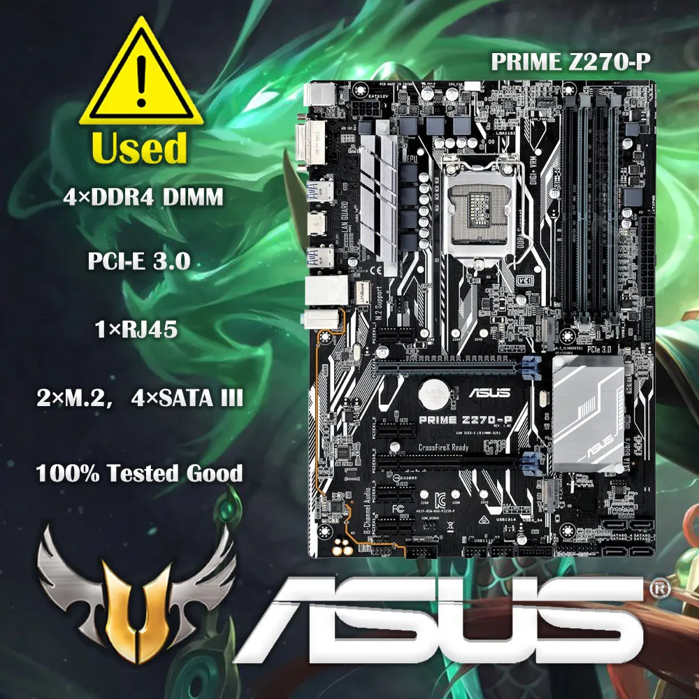 PC周辺機器 Prime Z270-P LGA1151 dwos6rj ASUS Prime Z270-P LGA 1151 ATX Motherboard PRIME Z270-P B&H