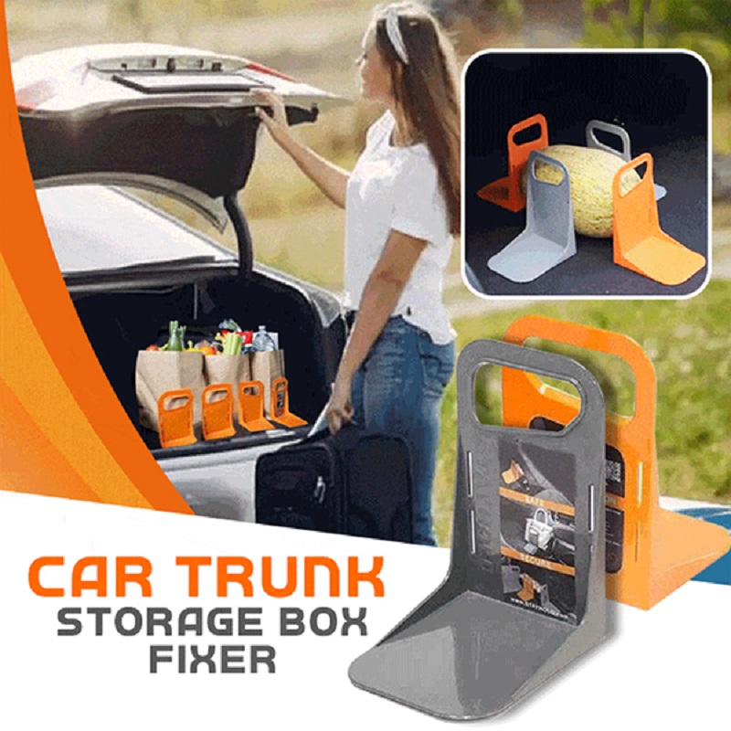 New Car Trunk Storage Box Fixer Mini Fixing Board Organizing Tool Car Accessory Adjustable Distance Durable Storage Box Fixer