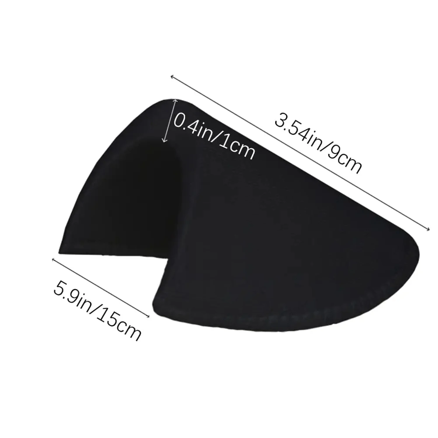 Shoulder Pads 6/9/12Pairs 1/2" Sewing Shoulder Pads Women Men For Knitwear Blazer Coat T-Shirt Clothing Garment
