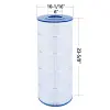 CRYSPOOL Pool Filter Compatible with Unicel C-9410, CC100, CCRP100, R173215, 59054200, FC-0686, PAP100, PAP100-4/M4, 100 sq.ft. 2