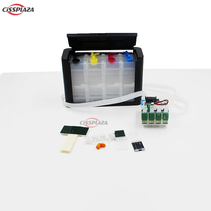 Continuous Ink Supply System CISSPLAZA T1631 16xl Luxury Ink System CISS compatible for epson WF-2650 WF-2660 WF-2760 wf-2750 printer cis