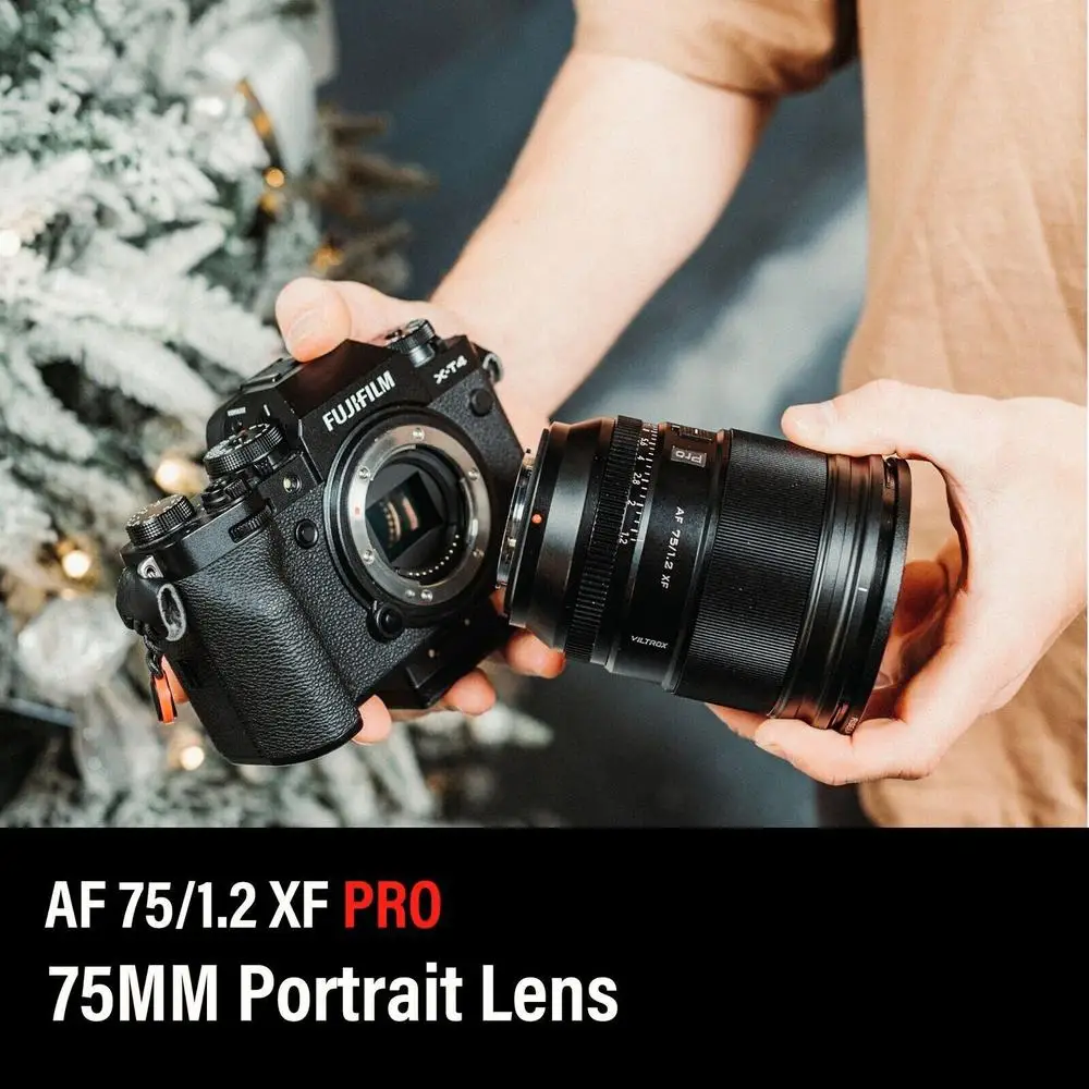 75mm F1.2 Pro Fuji X Lens Auto Focus Large Aperture Portrait APS-C for Fujifilm