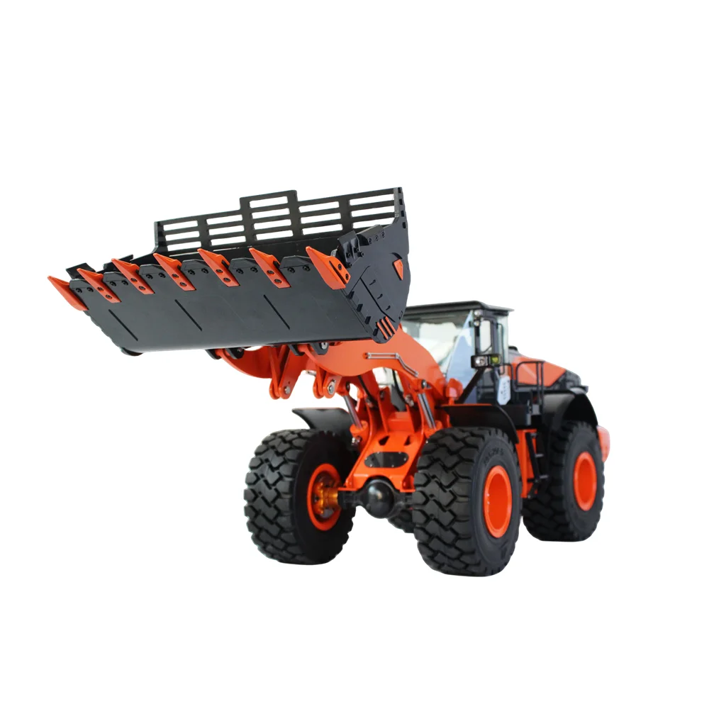 Full Metal 1/14 Rc Hydraulic Wheel Loader Model ZW370/Remote Control Car 6