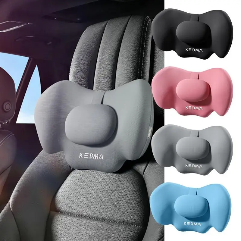 

Car Headrest Pillow Headrest Pillow Travel Rest Sleeping Headrest Support Solution Memory Foam Liner Neck Pillow For Vehicle