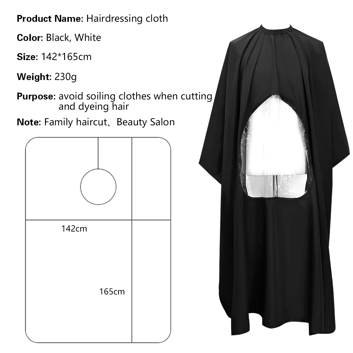 Hairdressing Cape for Salon Haircut