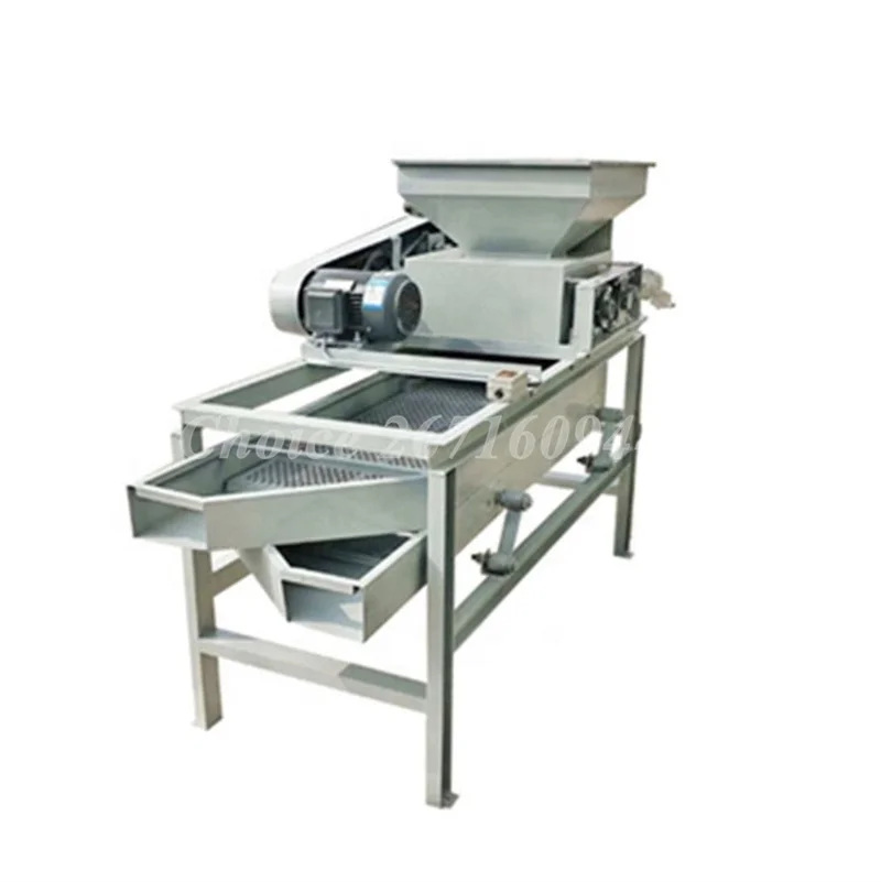 Automatic Cashew Shelling Machine Cashew Nuts Sheller Walnut Nuts Pecan Almond Shelling Maker Pine Nut Cracking Machine 2023 lowest order factory stainless steel automatic electric pine tree lolly waffle maker for sale