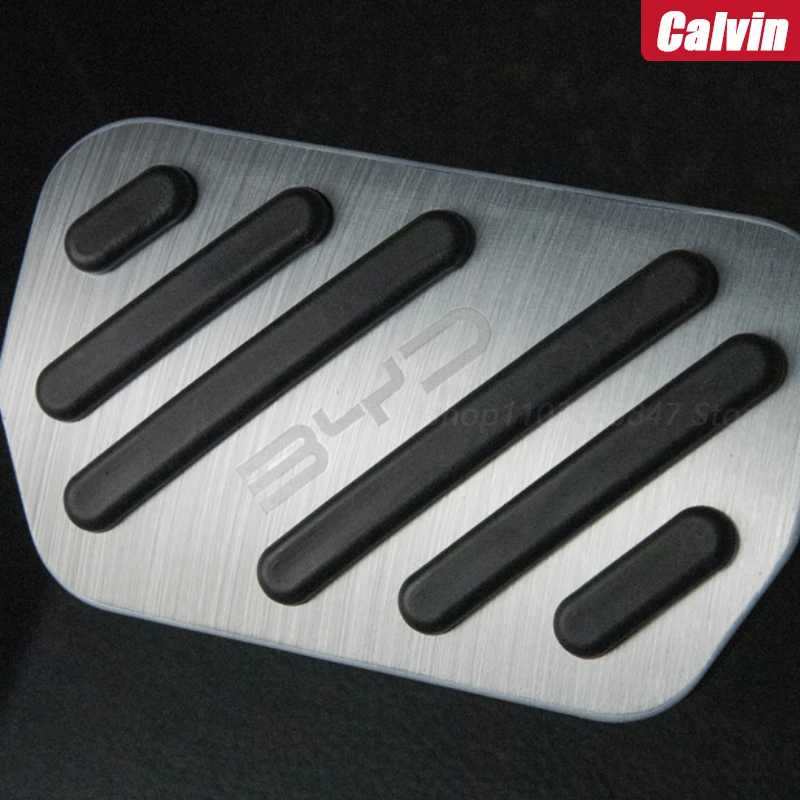 For BYD Dolphin ATTO 1 Seagull Accelerator Pedal Driving Rest Pedal Metal Modified Interior Case Non-Slip Accessories 2022 2023
