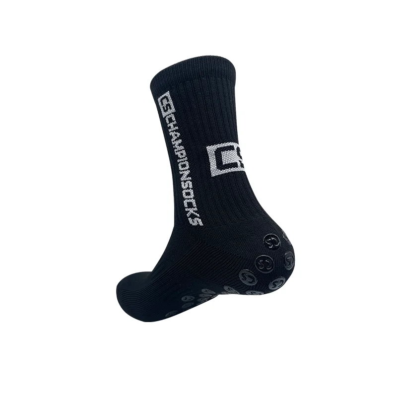Soccer Socks Six Pairs Professional Training Sports Polyester Breathable Sweat Absorbing Non Slip